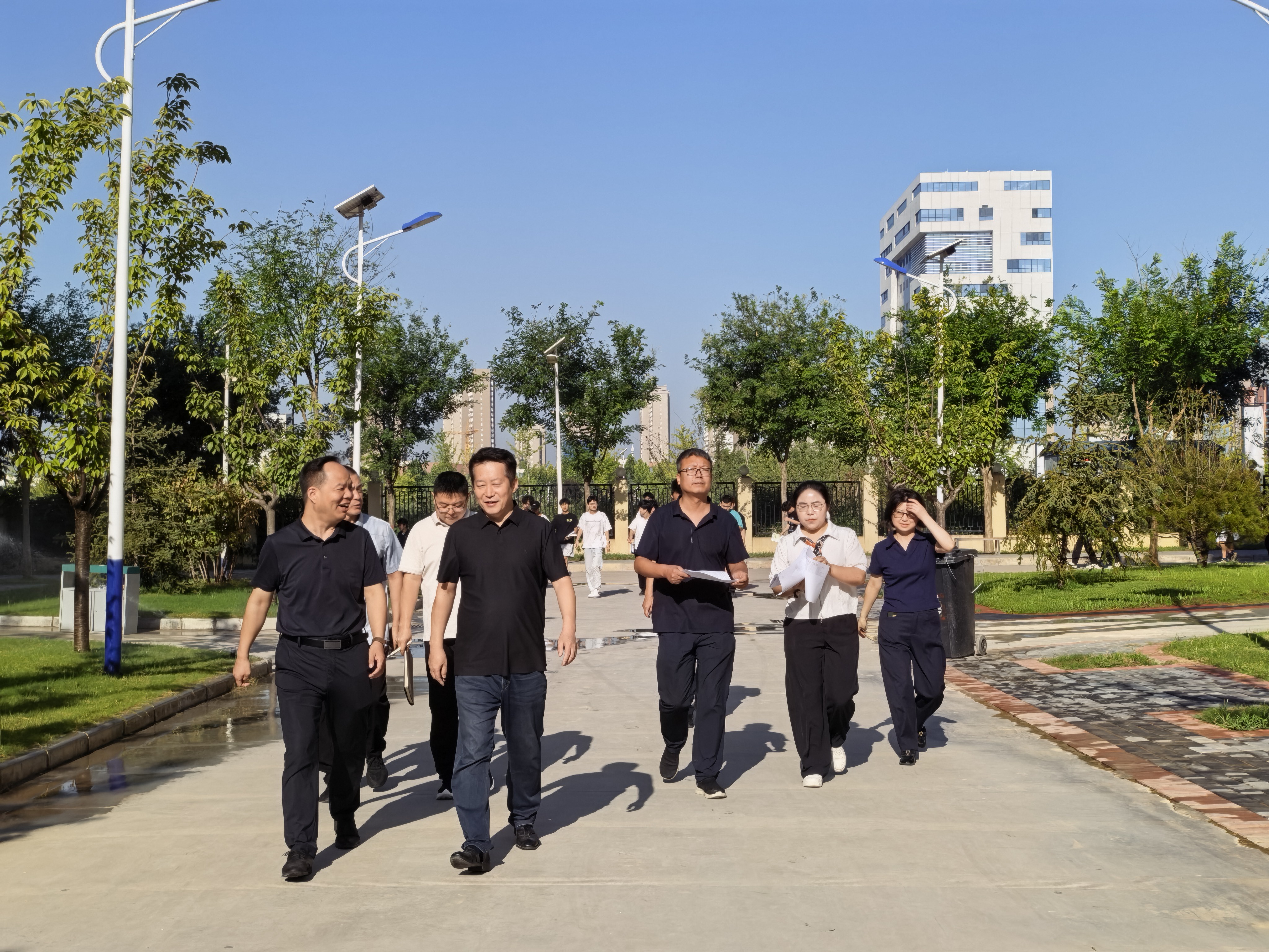 西安高新科技职业学院开展2026年秋季学期开学首日综合检查